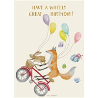 Have a Wheely Great Birthday Card