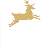 Leaping Deer Foil Place Card