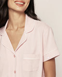 Women's Pajama Short Sleeve Set | Pink