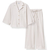 a pair of pajamas on a white background