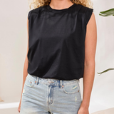 Padded Shoulder Muscle T-Shirt_Tribal_6195O-5040-0002