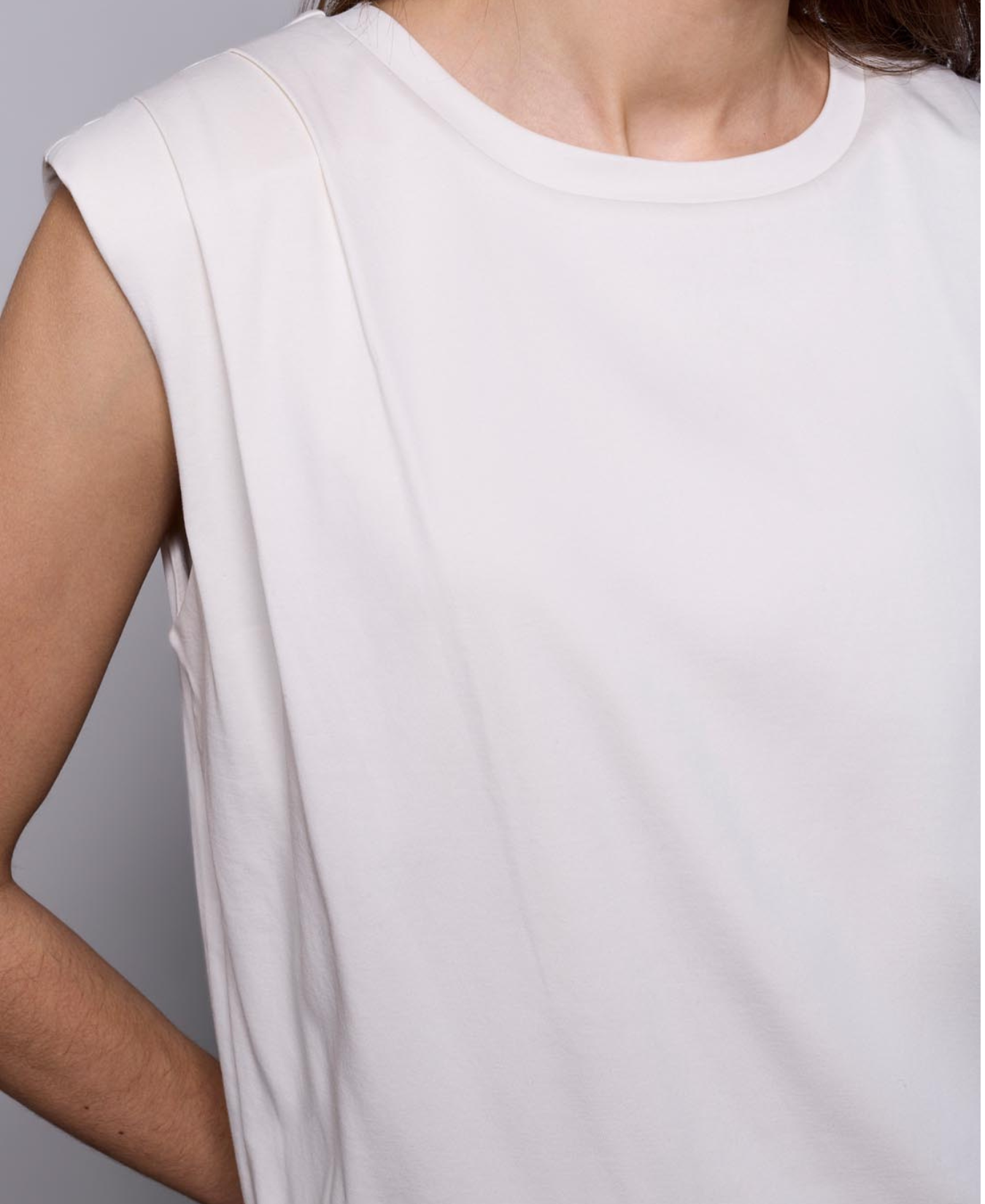 Padded Shoulder Muscle T-Shirt_Tribal_6195O-5040-0026