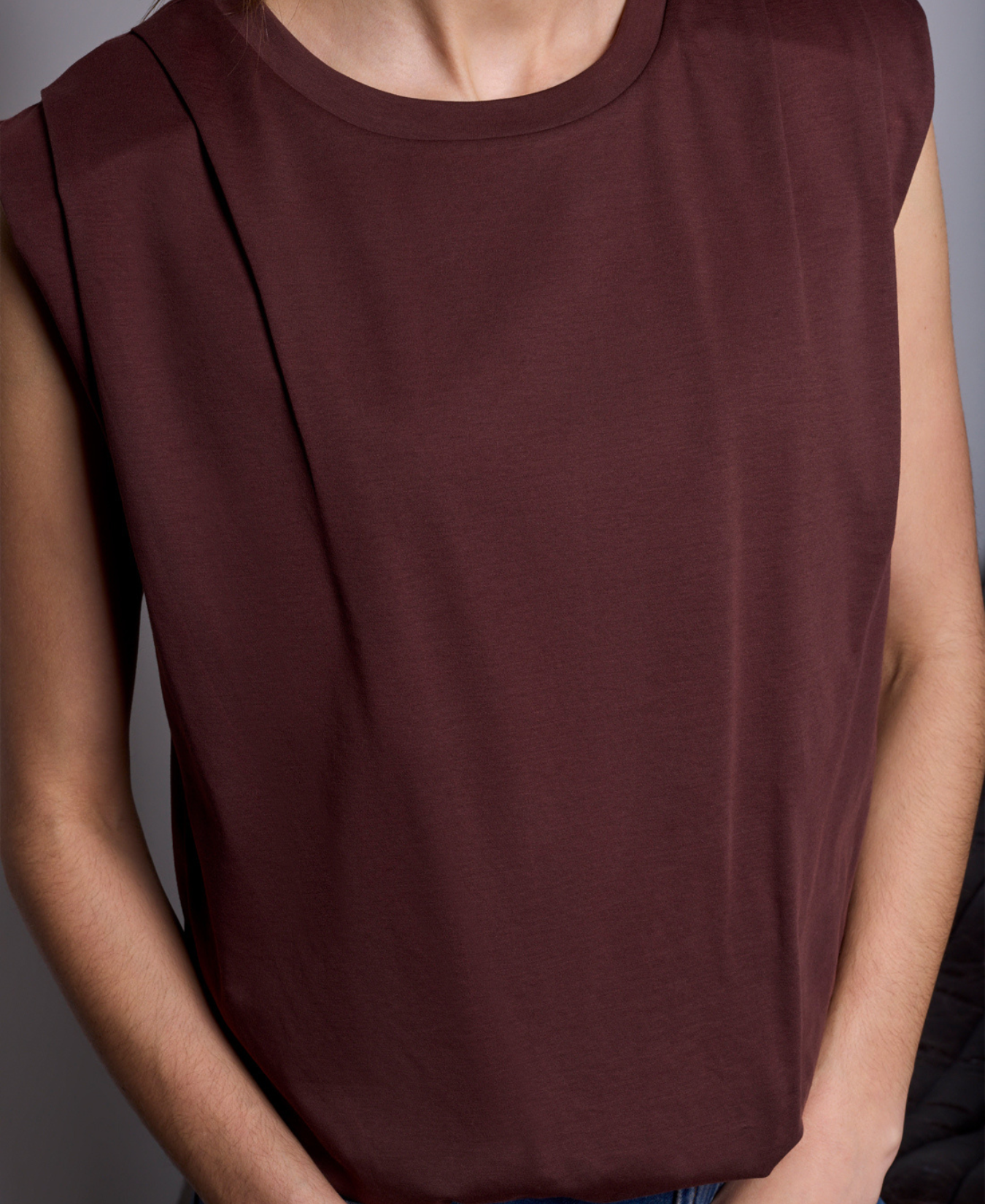 Padded Shoulder Muscle T-Shirt_Tribal_6195O-5040-3379