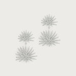 Palm Pavé Double Fan Palm Earring-AnabelAram-14062133425