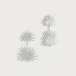 Palm Pavé Double Fan Palm Earring-AnabelAram-14062133425