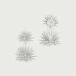Palm Pavé Double Fan Palm Earring-AnabelAram-14062133425