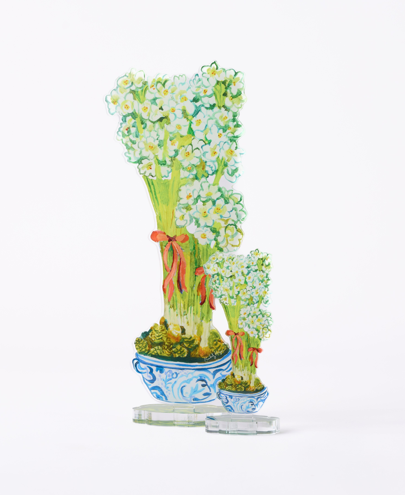 Paperwhites Acrylic Flower_Hodges Art and Design_KHA-653

