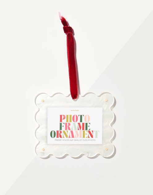 Acrylic Frame Ornament