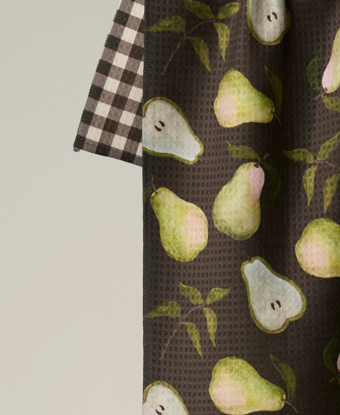 Pearwood Luxe Kitchen Towel-Geometry-TT-DBL-MF-PEARWOOD