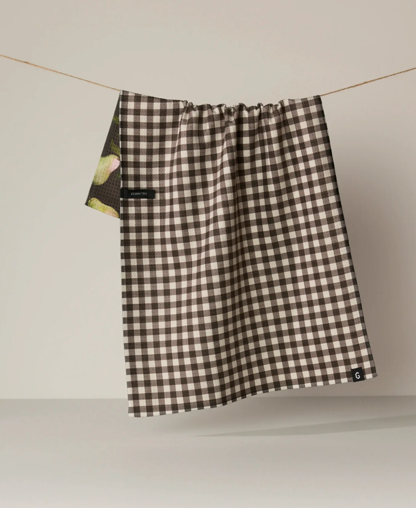 Pearwood Luxe Kitchen Towel-Geometry-TT-DBL-MF-PEARWOOD