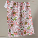Peony Paradise Tea Towel