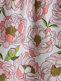 Peony Paradise Tea Towel