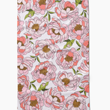 Peony Paradise Tea Towel