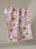 Peony Paradise Tea Towel