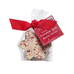 Peppermint Bark Snowflake 3pc Bag - Saxon Chocolates - 32224