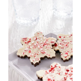 Peppermint Bark Snowflake Box (12 pcs.) - Saxon Chocolates - 32222