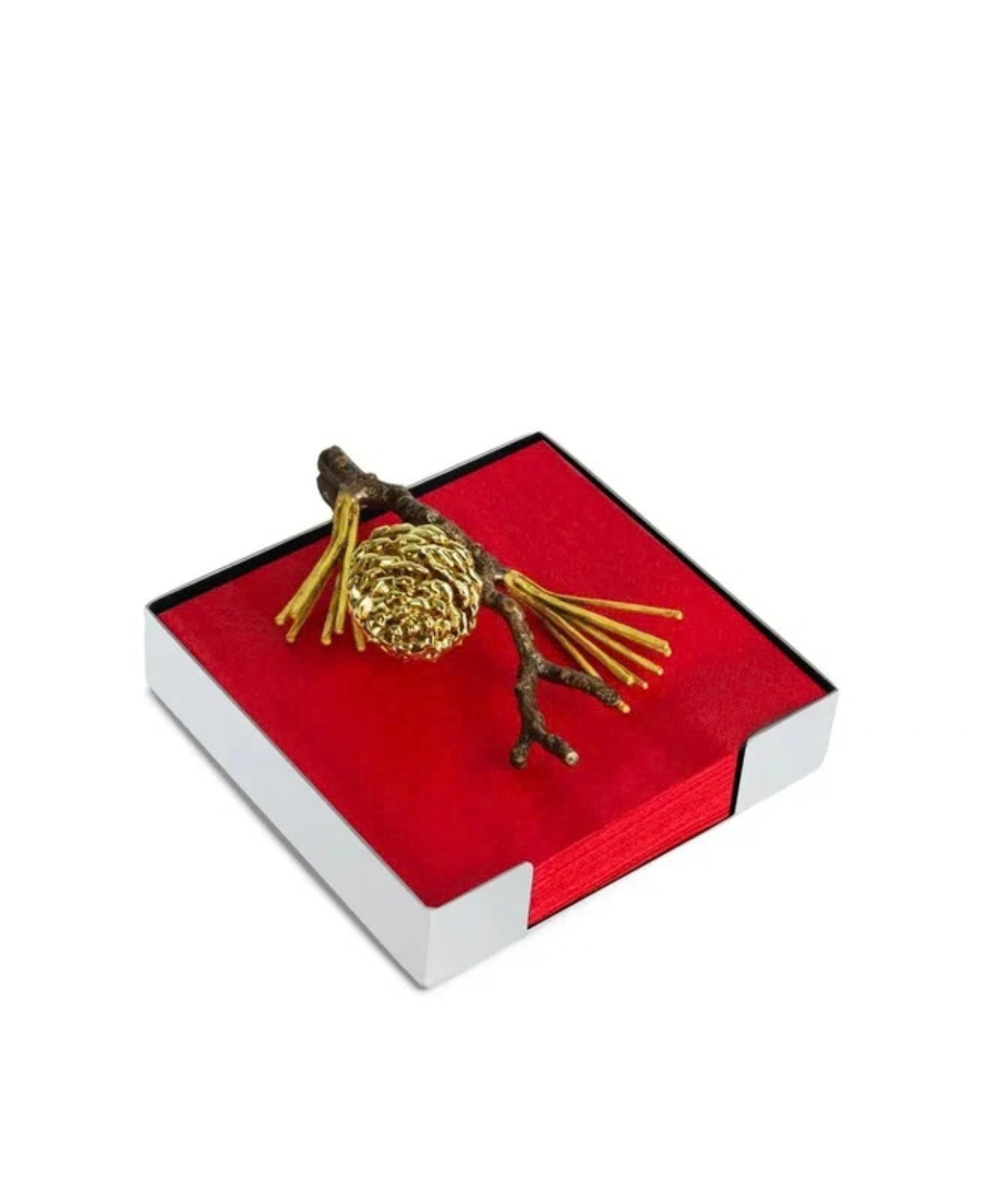 Pine Cone Cocktail Napkin Holder-MichaelAram-110244