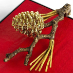 Pine Cone Cocktail Napkin Holder-MichaelAram-110244