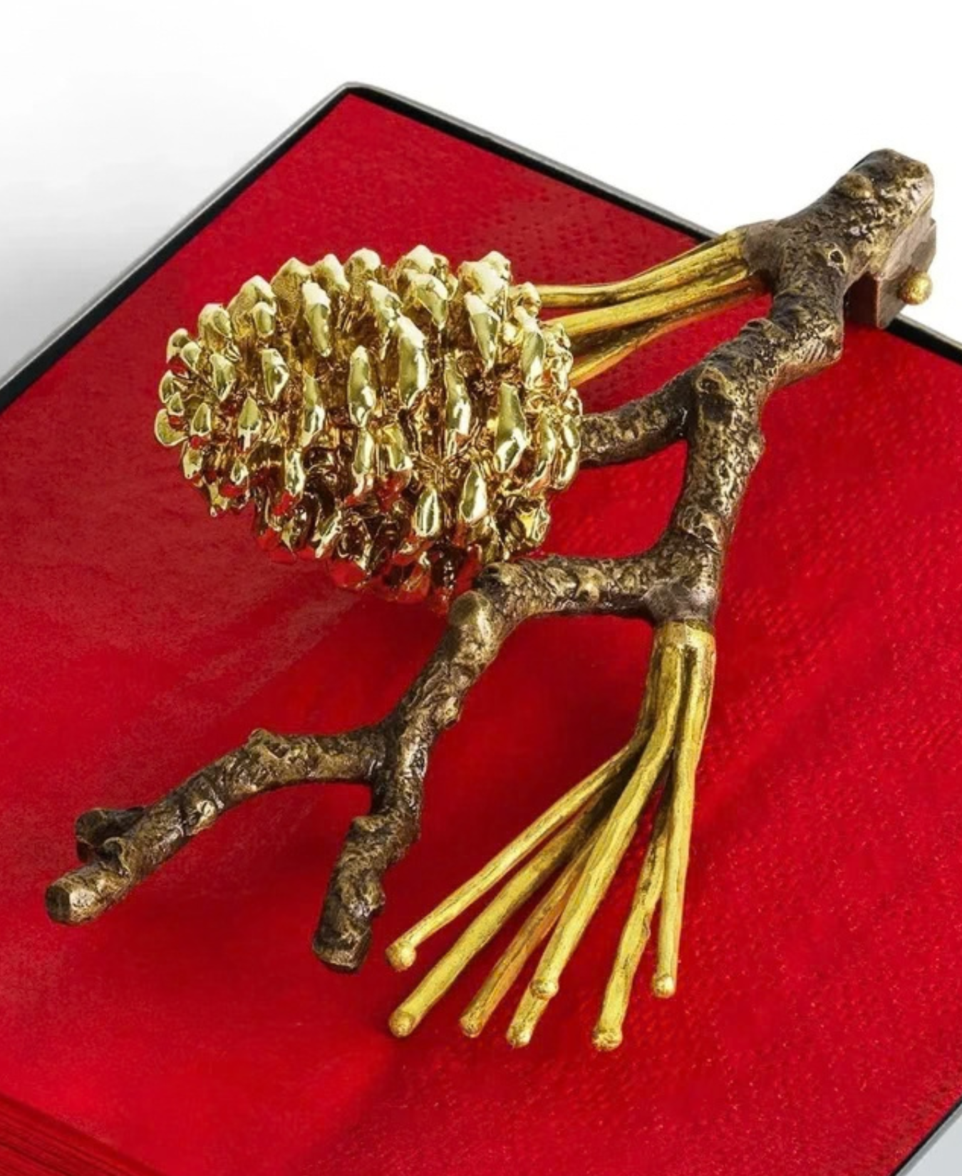 Pine Cone Cocktail Napkin Holder-MichaelAram-110244