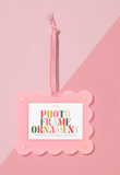 Acrylic Frame Ornament