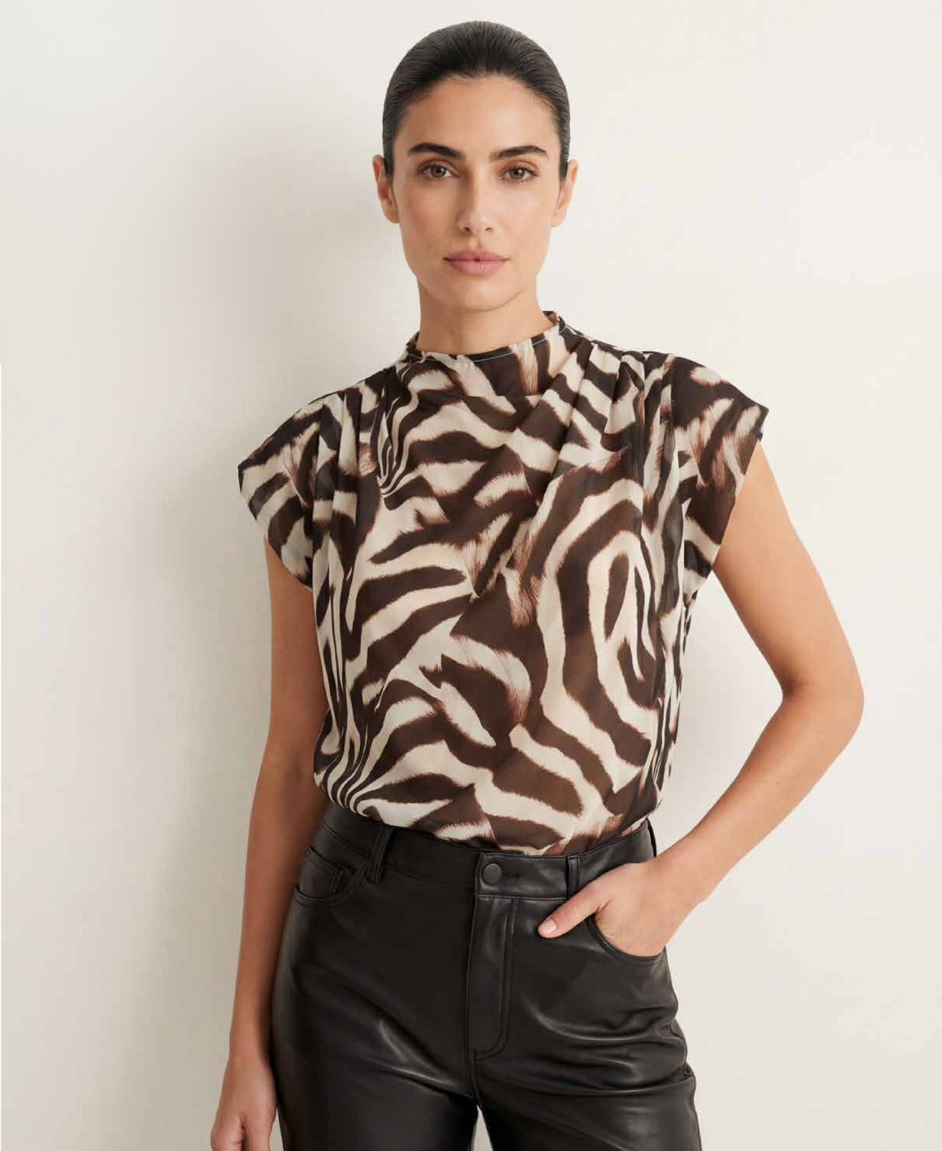 Pleated Mock Top_AM-01-112_2
