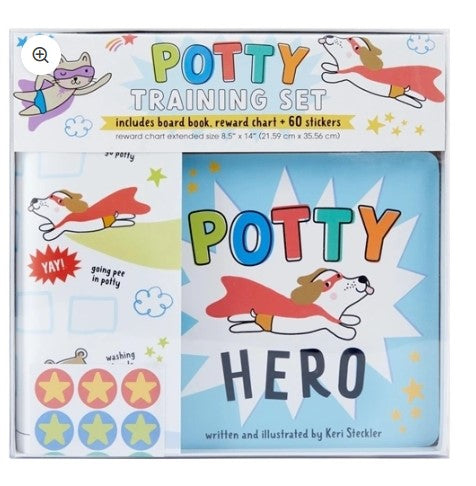 Potty Hero Board book set