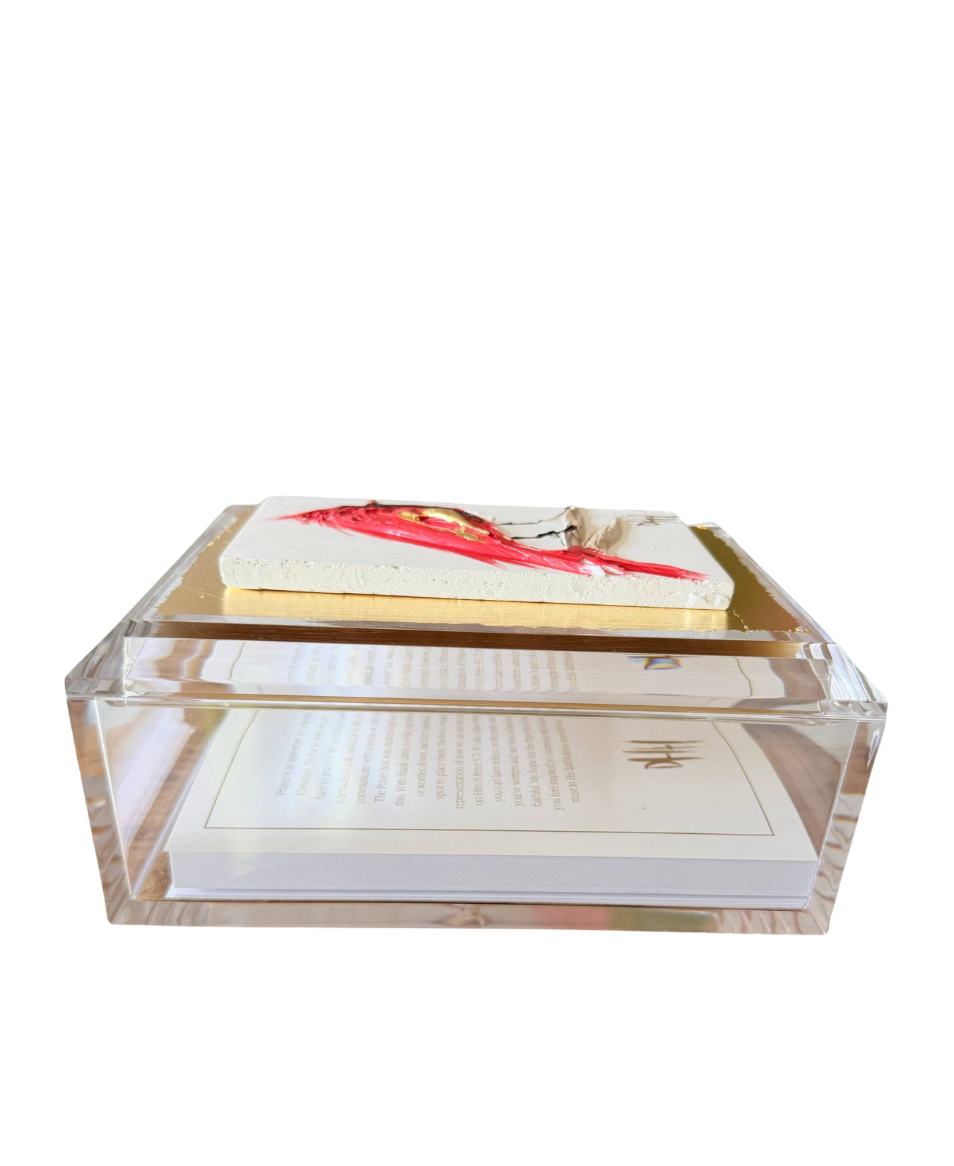Prayer Box Cardinal-Debra Hewitt Art
