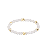 Presence Gemstone 4Mm Bracelet - Mother Of Pearl-E Newton-BGEMPRES4MOP