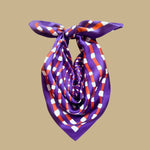 Purple + Orange Scarf_Swells