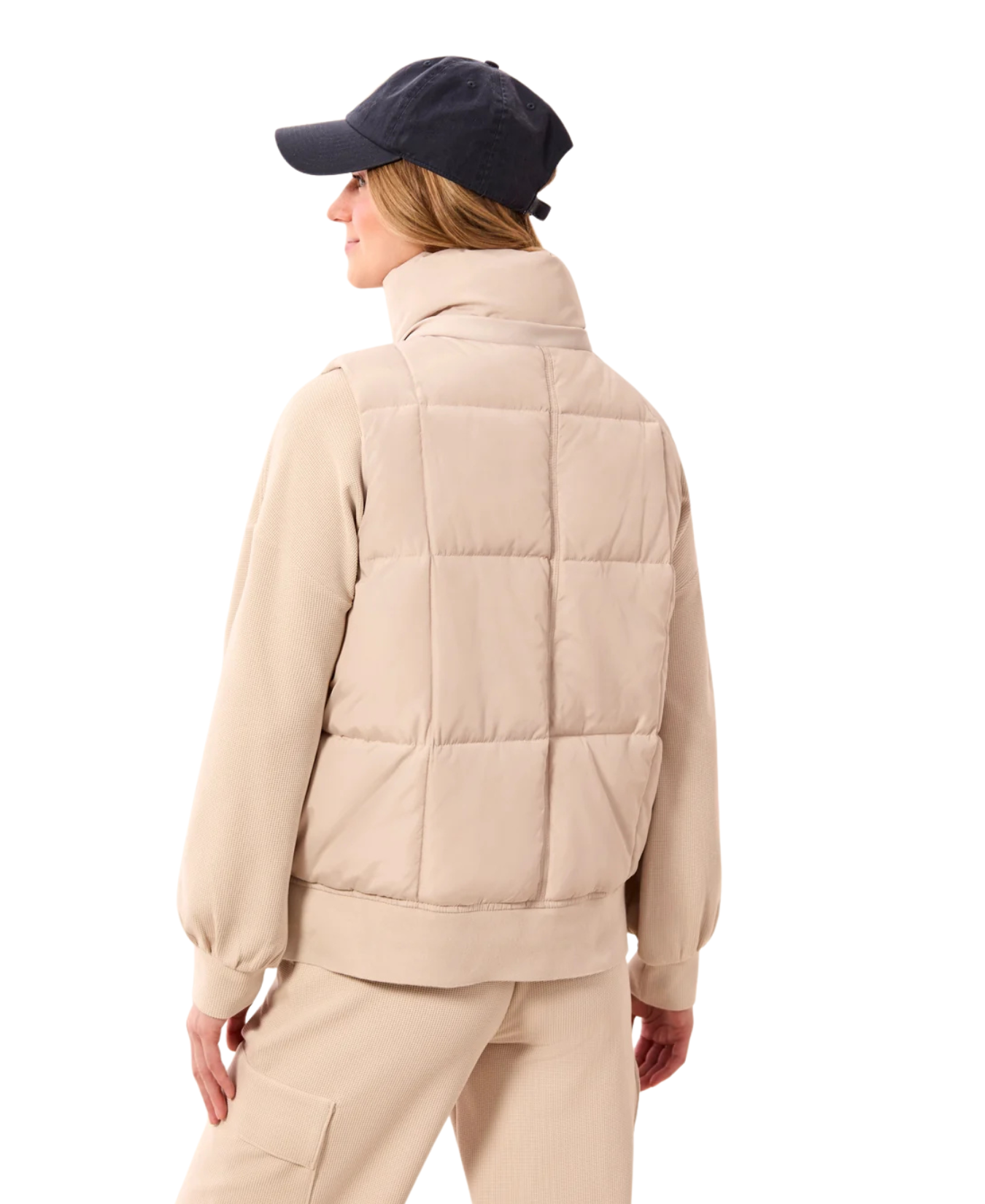 Quilted Puffer Vest with Removable Hood_Tribal_2247O-8272-SAE