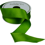 Solid Satin Narrow Ribbon | Green
