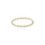 Classic Gold Twisted Thin Band Ring