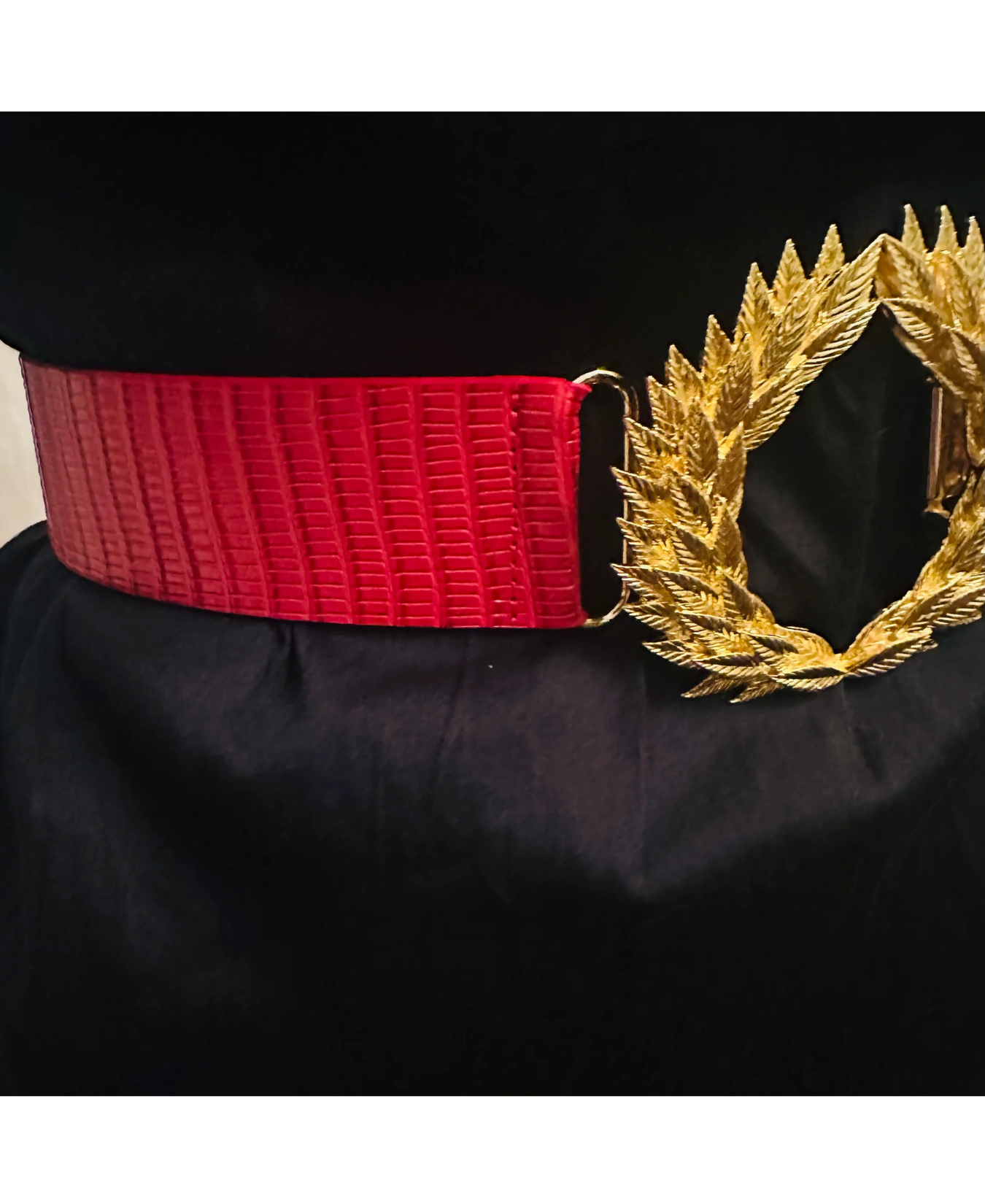 RED-LEATHER-BELT-BAND-RED-1