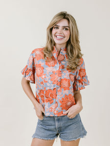 Gia Blouse Orange Blossom