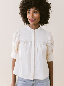 Sutton Blouse Bone