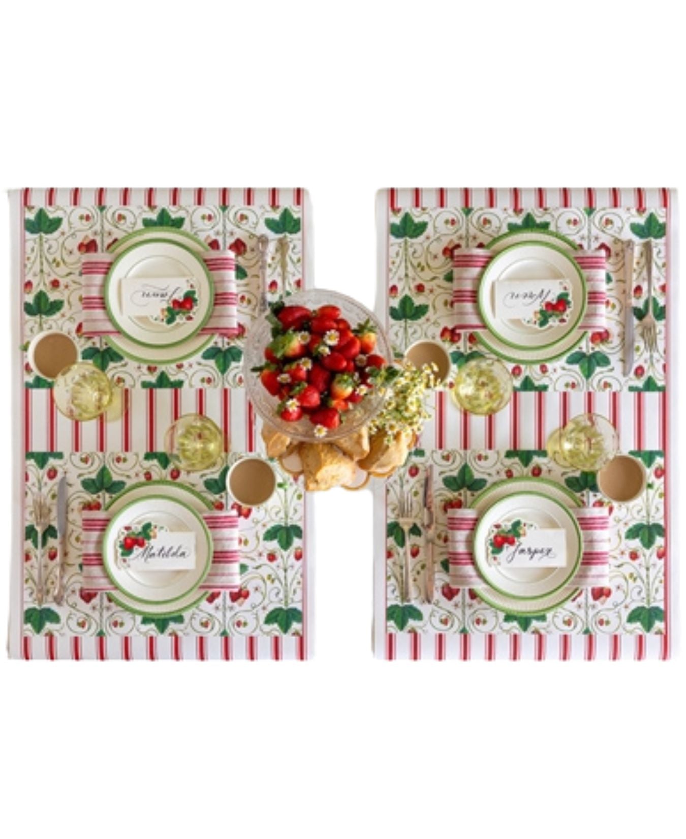 Red Linen Stripe Runner_HesterCook_KP8059