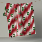 Ribbon Bows Luxe Kitchen Towel-Geometry-TT-DBL-MF-RIBBON-BOWS