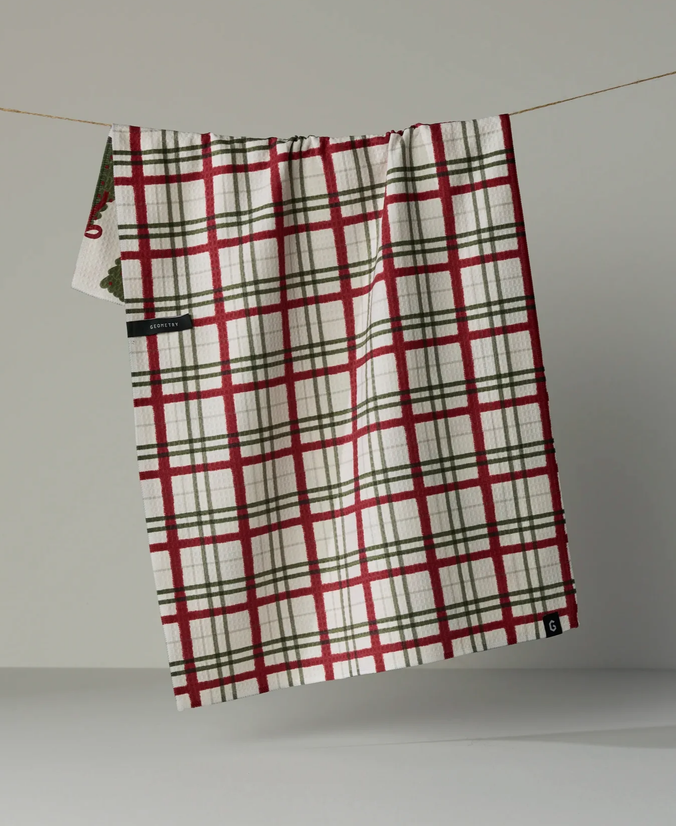 Ribbon Pines Luxe Kitchen Towel-Geometry-TT-DBL-MF-RIBBON-PINES