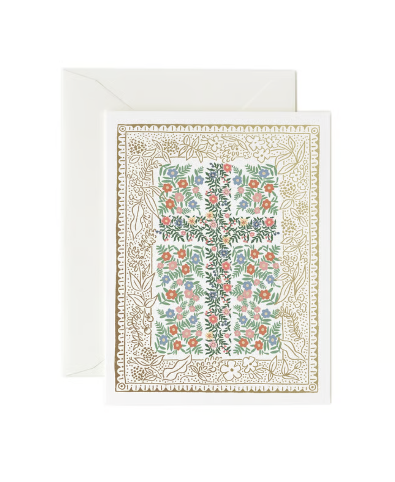 Rosette Baptism Card-Rifle Paper Co-GCM207