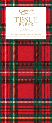 Royal Plaid Tissue