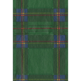 Royal Plaid Green Guest Towel - Package Of 15_Caspari_8811G-GRN