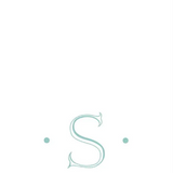 Paper Linen Boxed Guest Towel - Antique Initial in Robin's Egg Blue