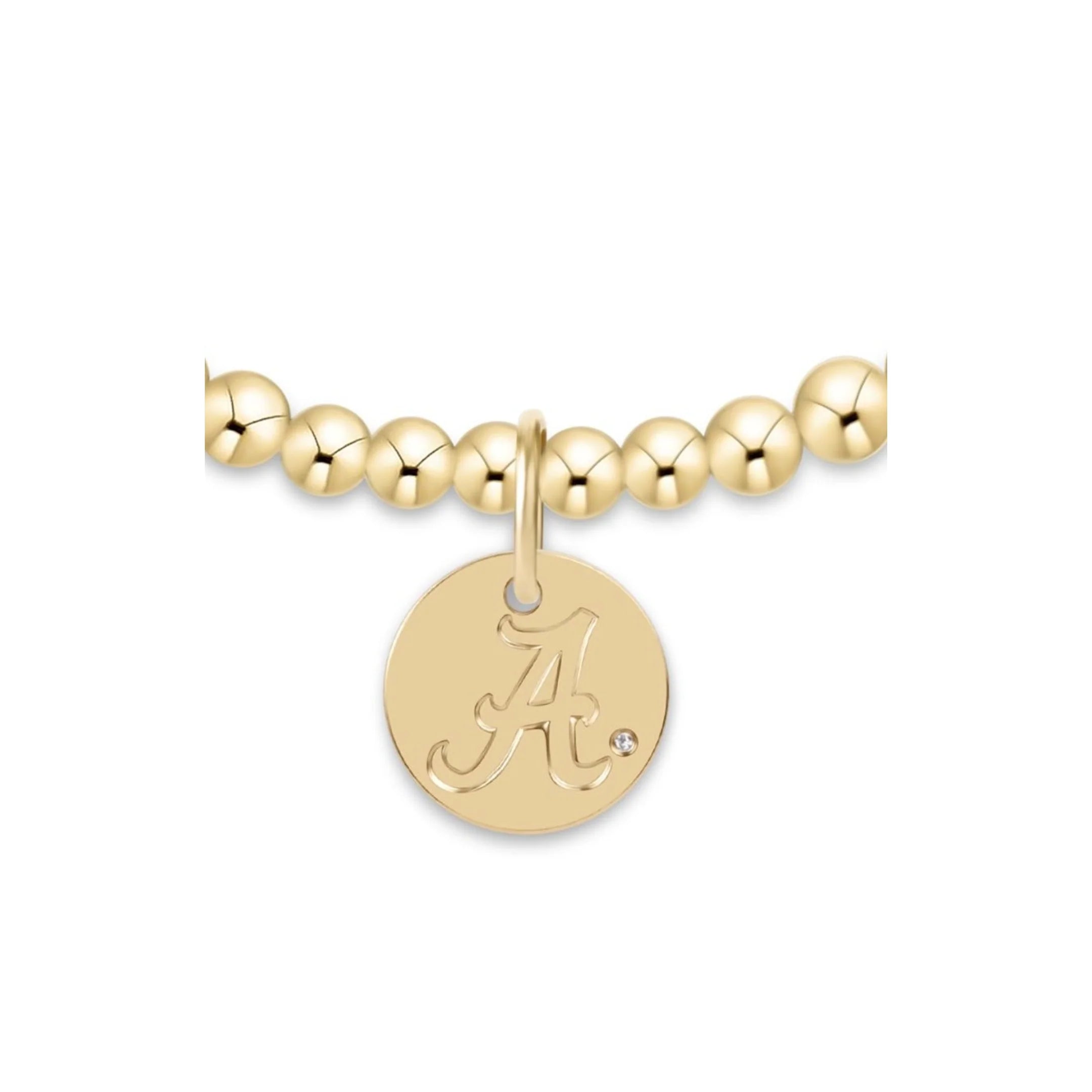 ecollegiate classic gold 3mm bracelet