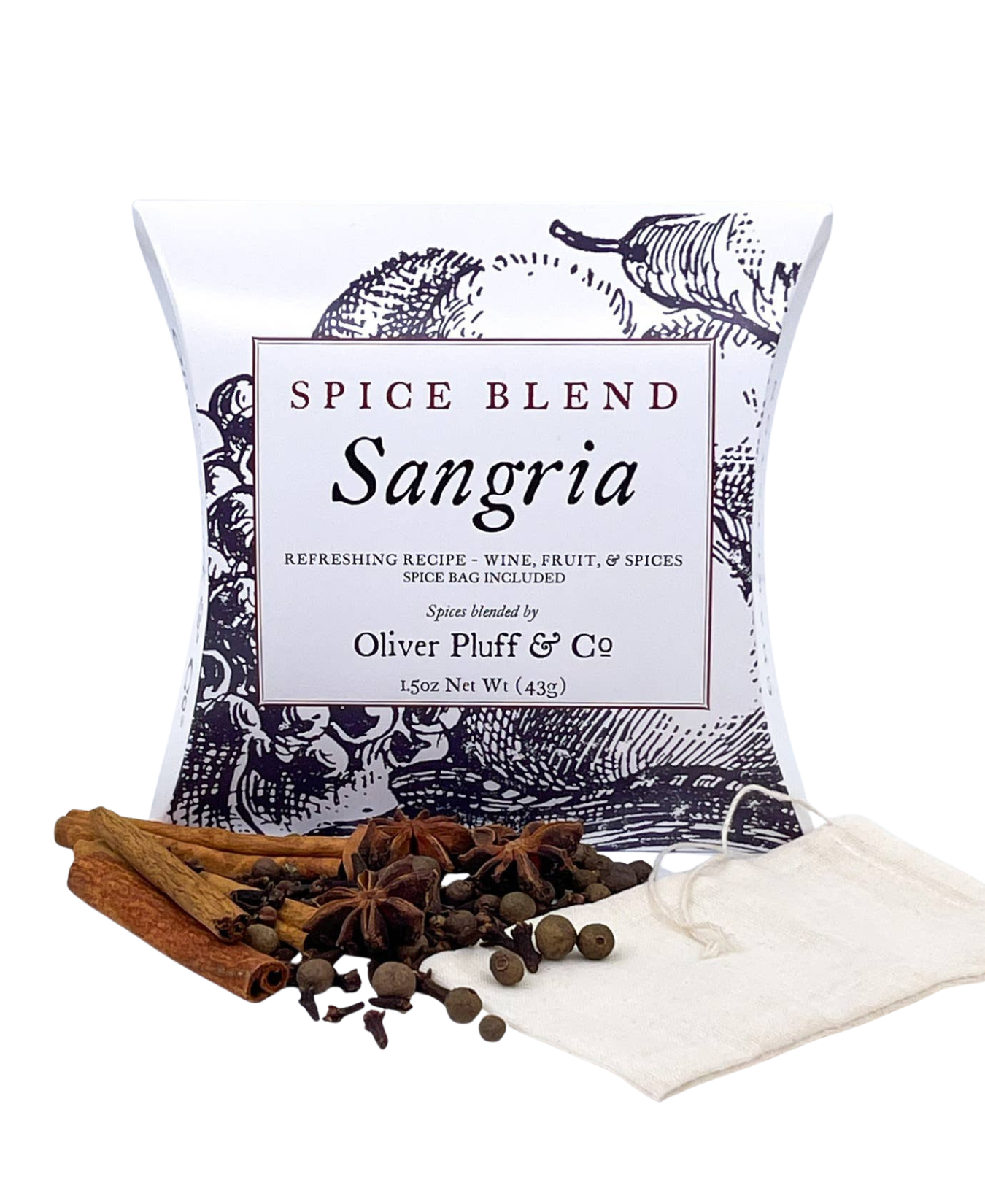 Sangria Spice Blend - 1.5 Gallon Package- Oliver Pluff & Company-2402-JP