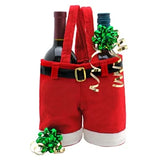 Santa Pants Wine Tote