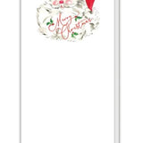 Santa Skinny Notepad