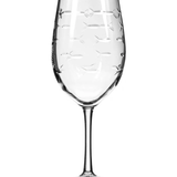 School of Fish All Purpose Stemmed Wine Glass | 18oz-Rolf Glass