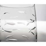 School of Fish All Purpose Stemmed Wine Glass | 18oz-Rolf Glass