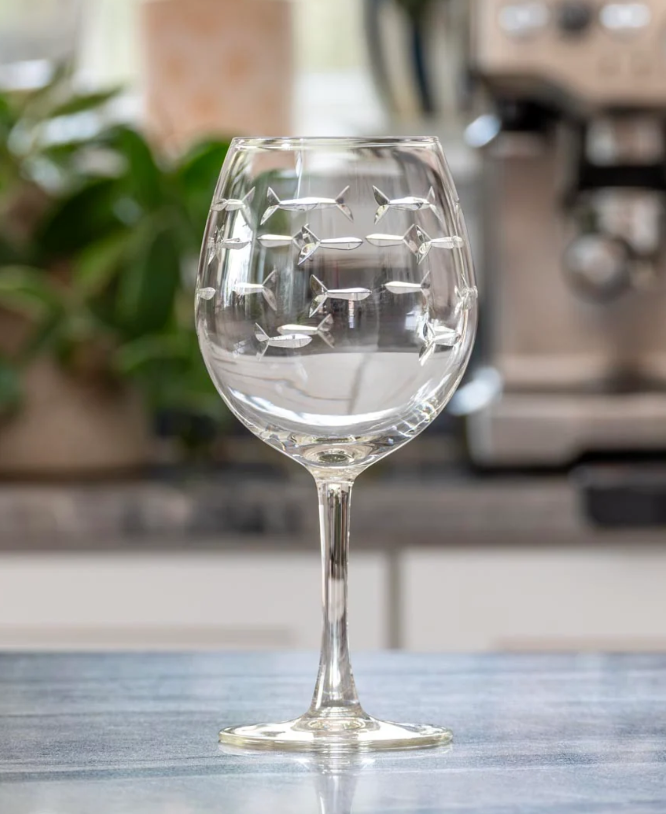 School of Fish 18oz Balloon Red Wine Glass-Rolf Glass