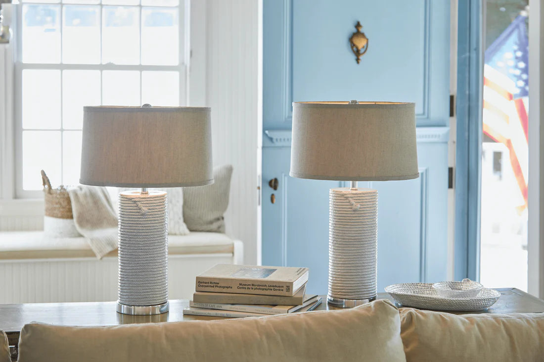 Ceramic Rope Table Lamp